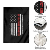 Best Effin Bonus Dad Ever Garden Flag Funny Stepdad American Flag