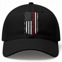 Best Effin Bonus Dad Ever Baseball Cap Funny Stepdad American Flag