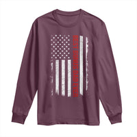Best Effin Bonus Dad Ever Long Sleeve Shirt Funny Stepdad American Flag