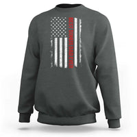 Best Effin Bonus Dad Ever Sweatshirt Funny Stepdad American Flag