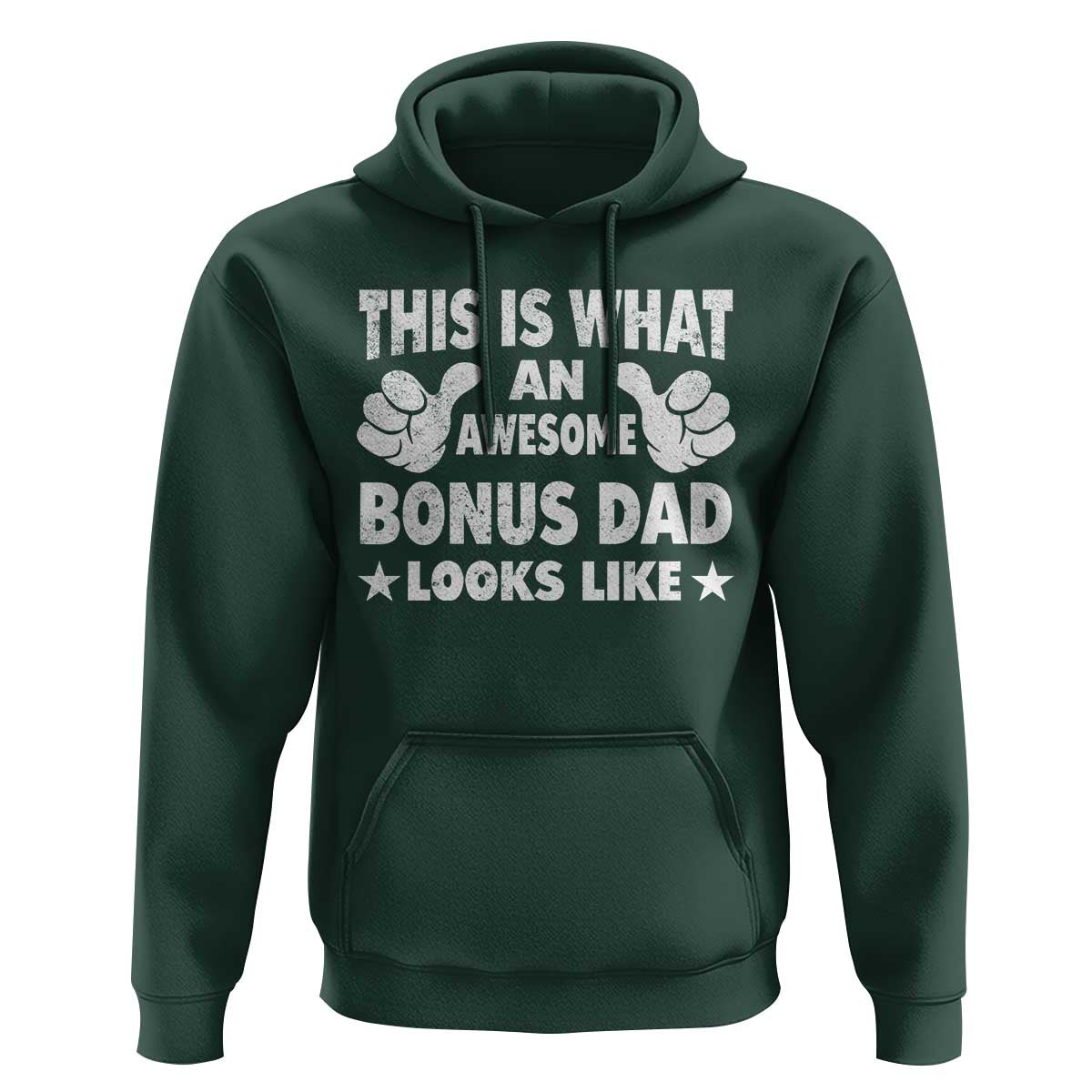 Funny Stepdad Hoodie This Is What An Awesome Bonus Dad Looks Like