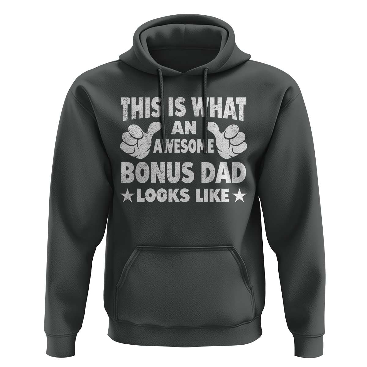 Funny Stepdad Hoodie This Is What An Awesome Bonus Dad Looks Like