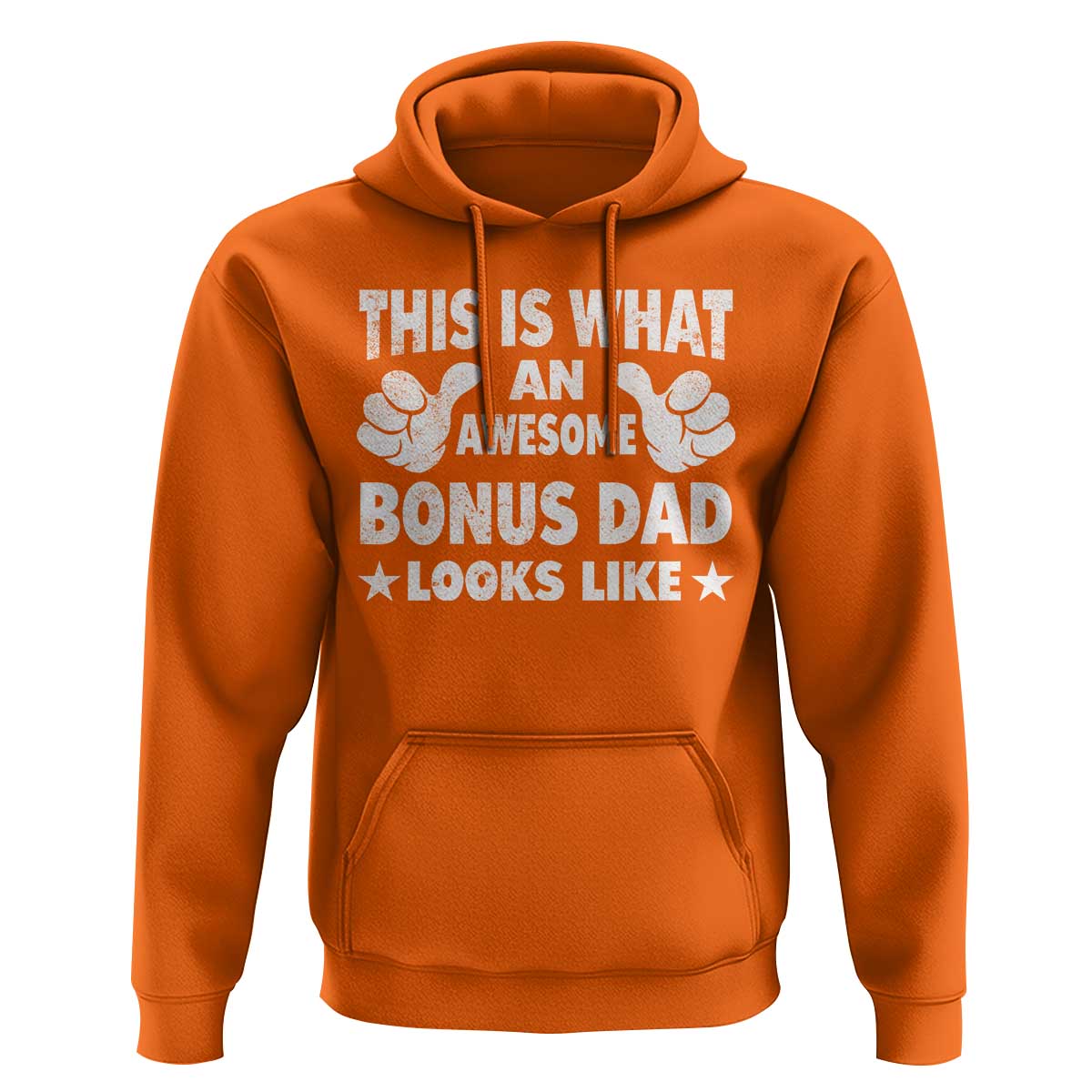 Funny Stepdad Hoodie This Is What An Awesome Bonus Dad Looks Like