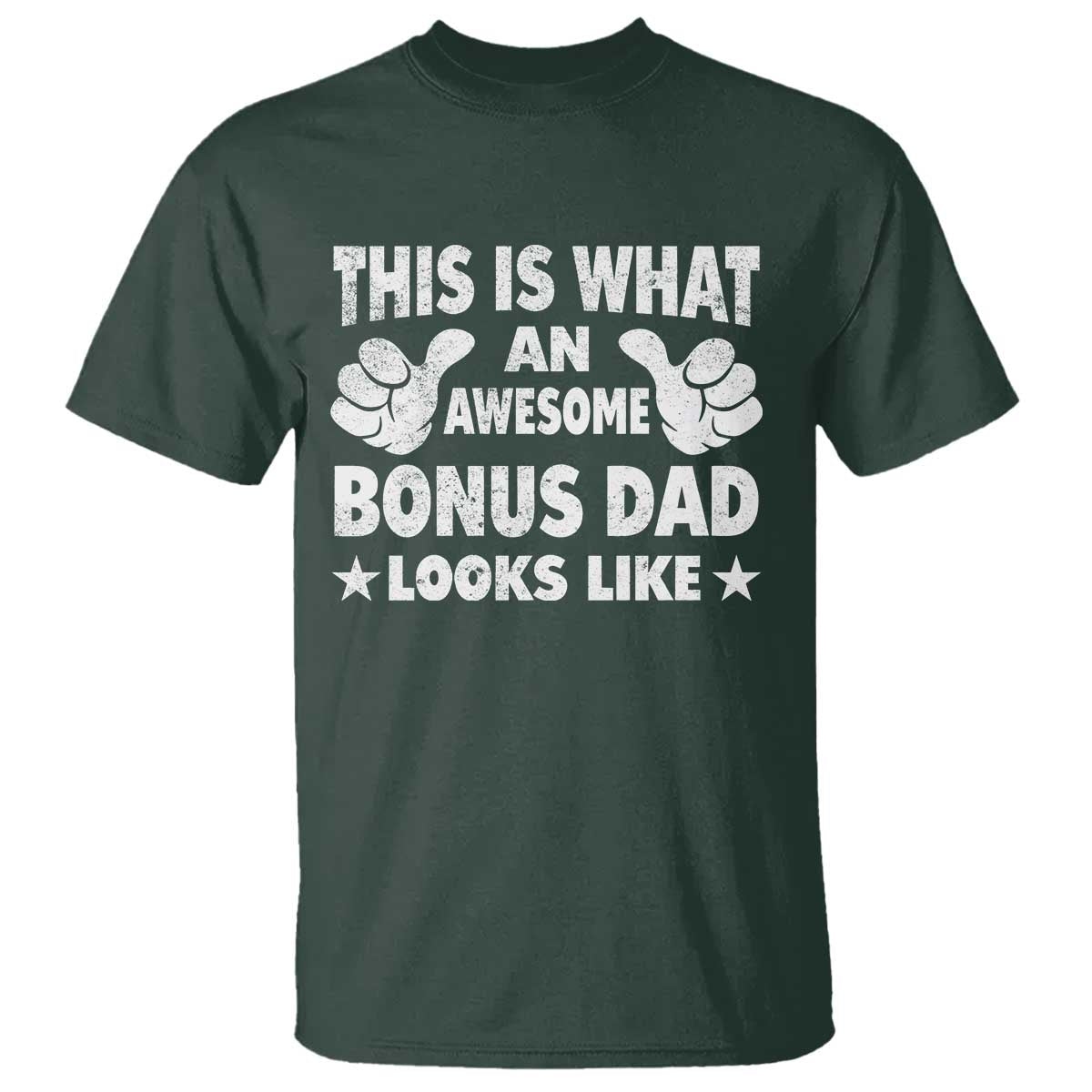 Funny Stepdad T Shirt This Is What An Awesome Bonus Dad Looks Like