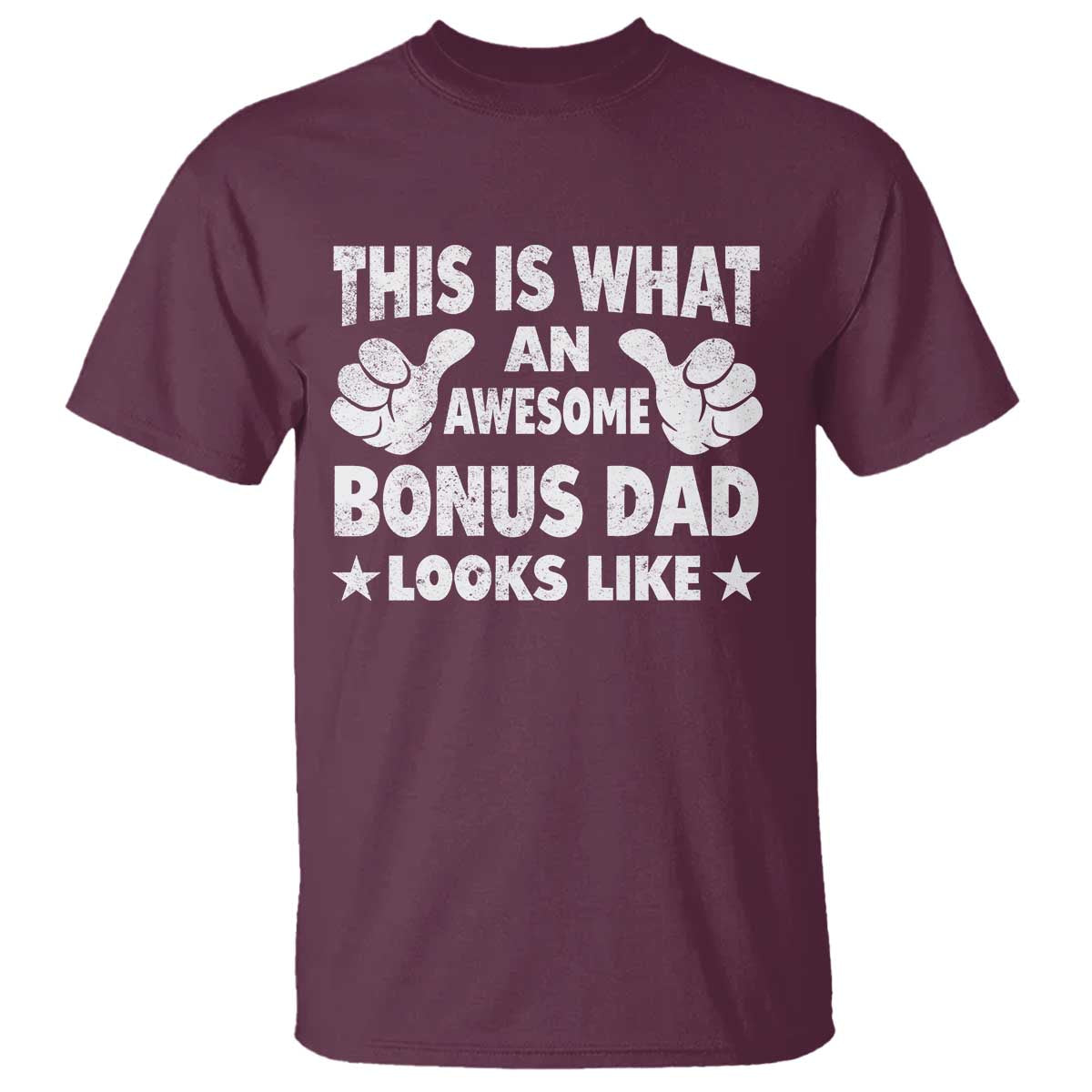 Funny Stepdad T Shirt This Is What An Awesome Bonus Dad Looks Like