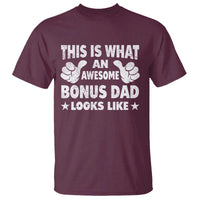Funny Stepdad T Shirt This Is What An Awesome Bonus Dad Looks Like