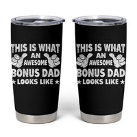 Funny Stepdad Tumbler Cup This Is What An Awesome Bonus Dad Looks Like