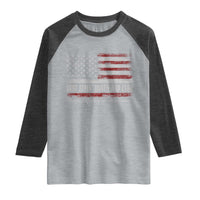 Best Effin’ Bonus Dad Ever Raglan Shirt Step Dad American Flag