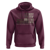 Best Effin’ Bonus Dad Ever Hoodie Step Dad Camo American Flag Camouflage
