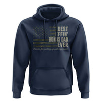 Best Effin’ Bonus Dad Ever Hoodie Step Dad Camo American Flag Camouflage