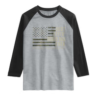 Best Effin’ Bonus Dad Ever Raglan Shirt Step Dad Camo American Flag Camouflage