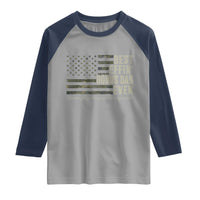 Best Effin’ Bonus Dad Ever Raglan Shirt Step Dad Camo American Flag Camouflage