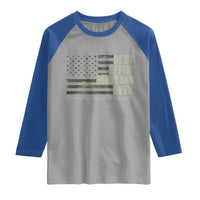 Best Effin’ Bonus Dad Ever Raglan Shirt Step Dad Camo American Flag Camouflage