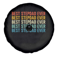 Best Stepdad Ever Spare Tire Cover Funny Retro Stepdad Bonus Dad