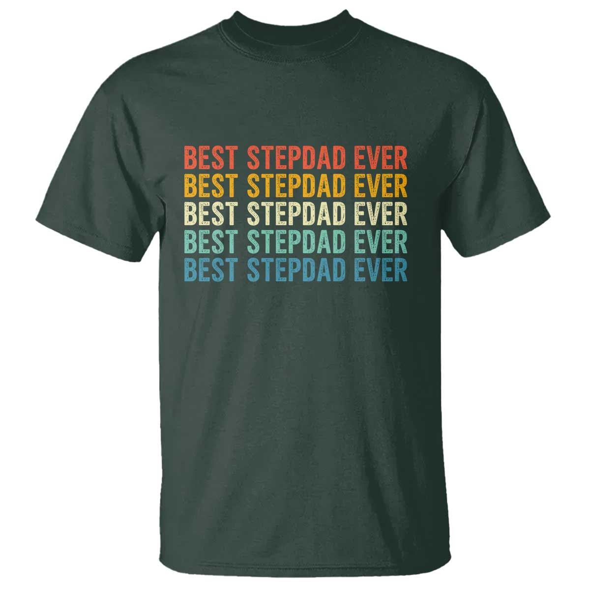 Best Stepdad Ever T Shirt Funny Retro Stepdad Bonus Dad