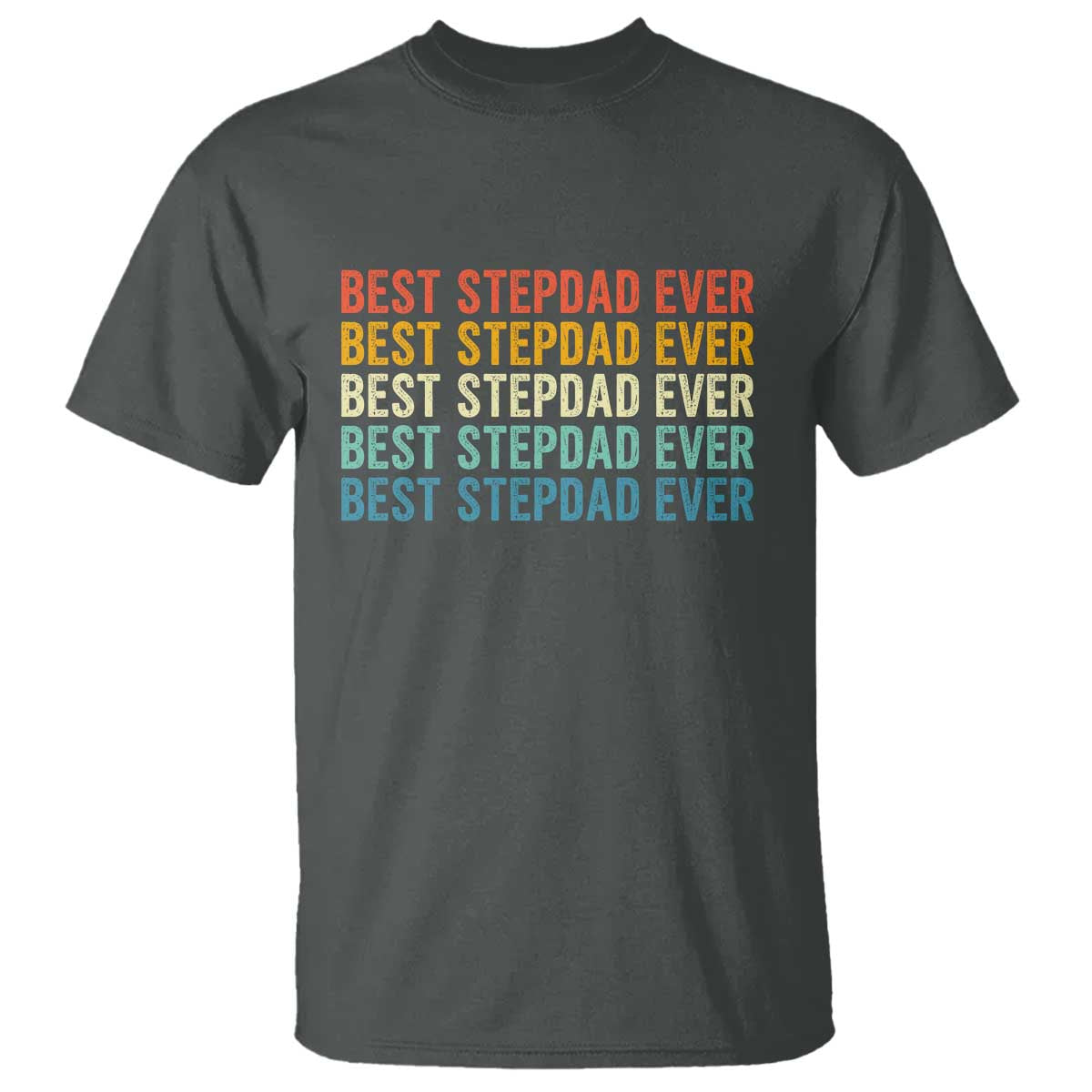 Best Stepdad Ever T Shirt Funny Retro Stepdad Bonus Dad