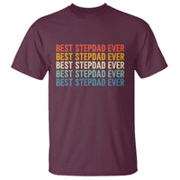 Best Stepdad Ever T Shirt Funny Retro Stepdad Bonus Dad