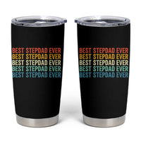 Best Stepdad Ever Tumbler Cup Funny Retro Stepdad Bonus Dad