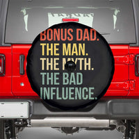 Bonus Dad Spare Tire Cover The Man Myth Bad Influence Funny Step Dad