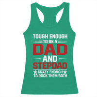 Bonus Dad Racerback Tank Top Dad And Stepdad Fathers Day