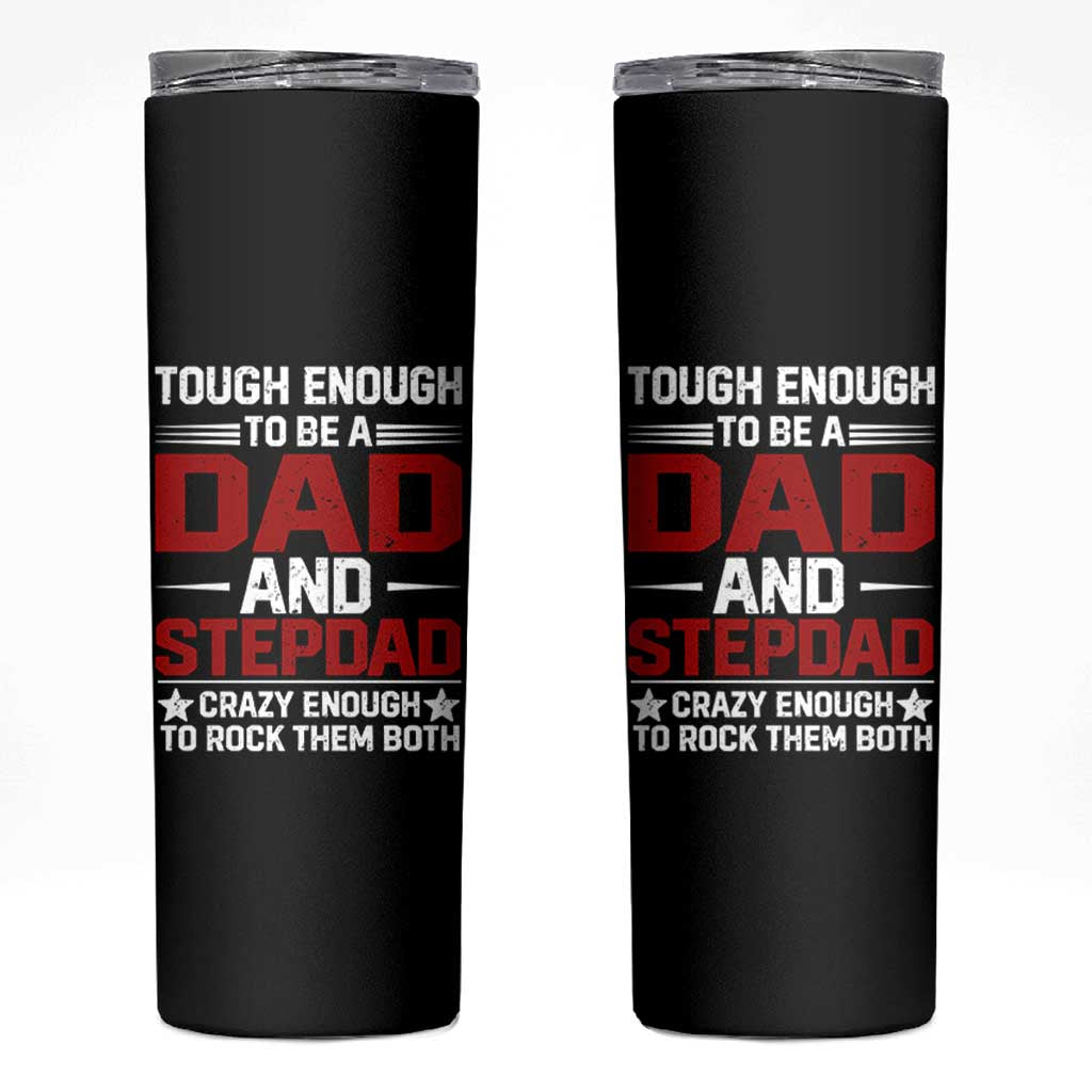 Bonus Dad Skinny Tumbler Dad And Stepdad Fathers Day