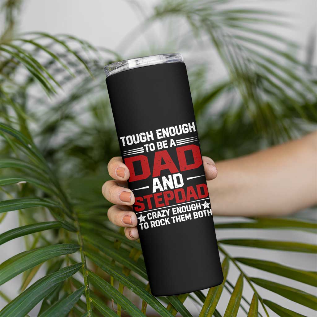 Bonus Dad Skinny Tumbler Dad And Stepdad Fathers Day