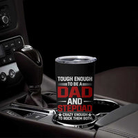 Bonus Dad Tumbler Cup Dad And Stepdad Fathers Day