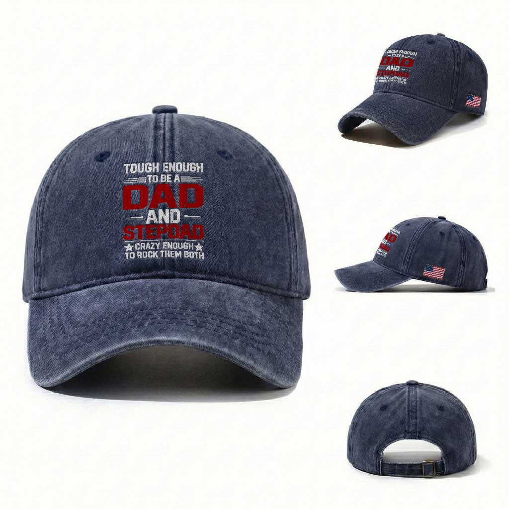 Bonus Dad Washed Cotton Baseball Cap Dad And Stepdad Fathers Day