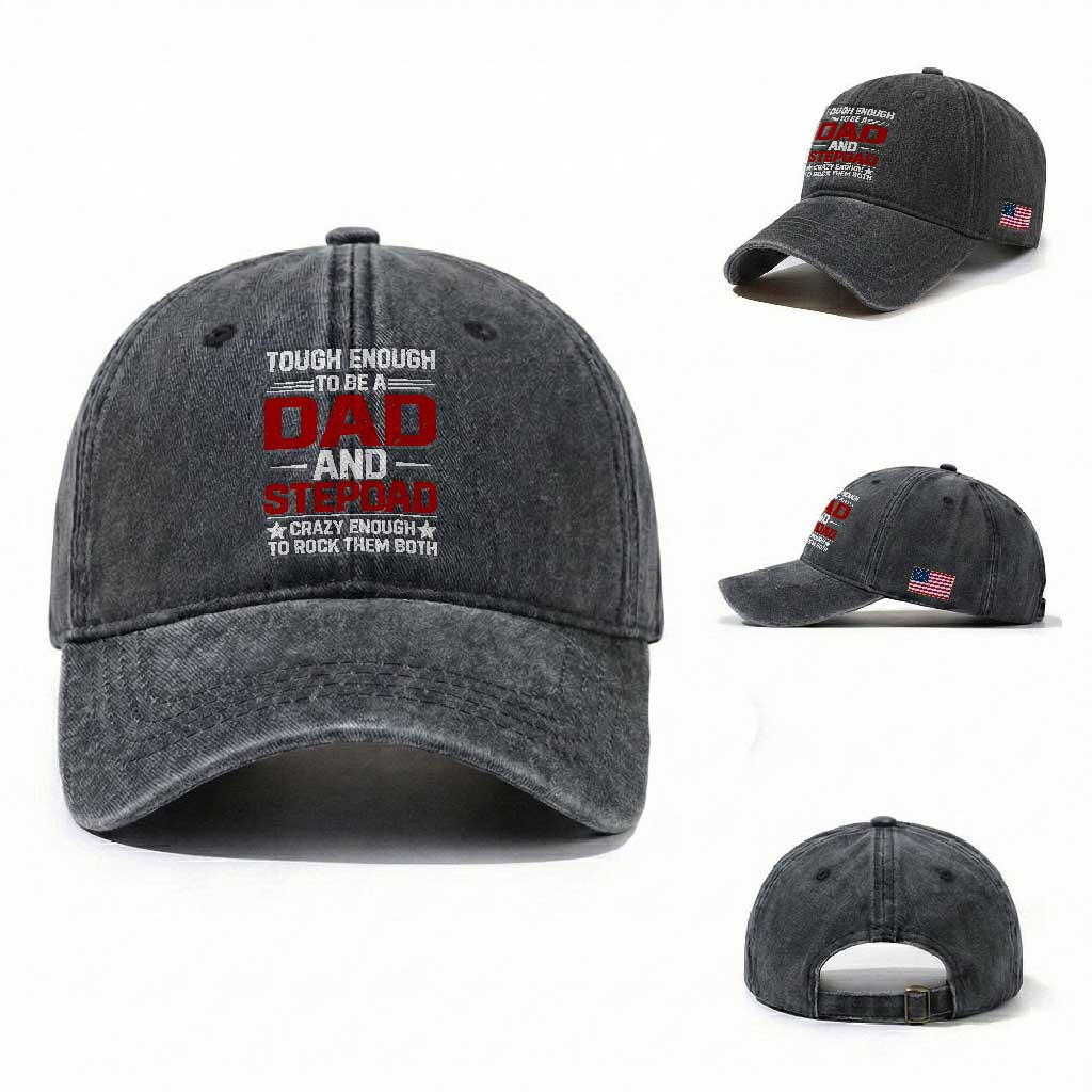 Bonus Dad Washed Cotton Baseball Cap Dad And Stepdad Fathers Day