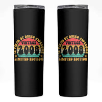 18th Birthday Skinny Tumbler Vintage 18yr 2008 Limited Edition 18 Year Old Gift
