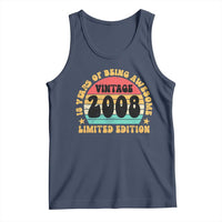 18th Birthday Tank Top Vintage 18yr 2008 Limited Edition 18 Year Old Gift