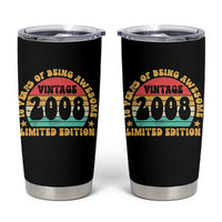 18th Birthday Tumbler Cup Vintage 18yr 2008 Limited Edition 18 Year Old Gift