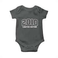Vintage 2010 Limited Edition Baby Onesie 16 Year Old Gift Retro Varsity 16th Birthday