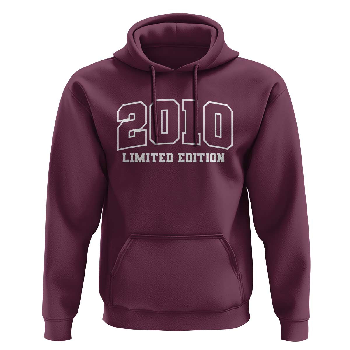 Vintage 2010 Limited Edition Hoodie 16 Year Old Gift Retro Varsity 16th Birthday