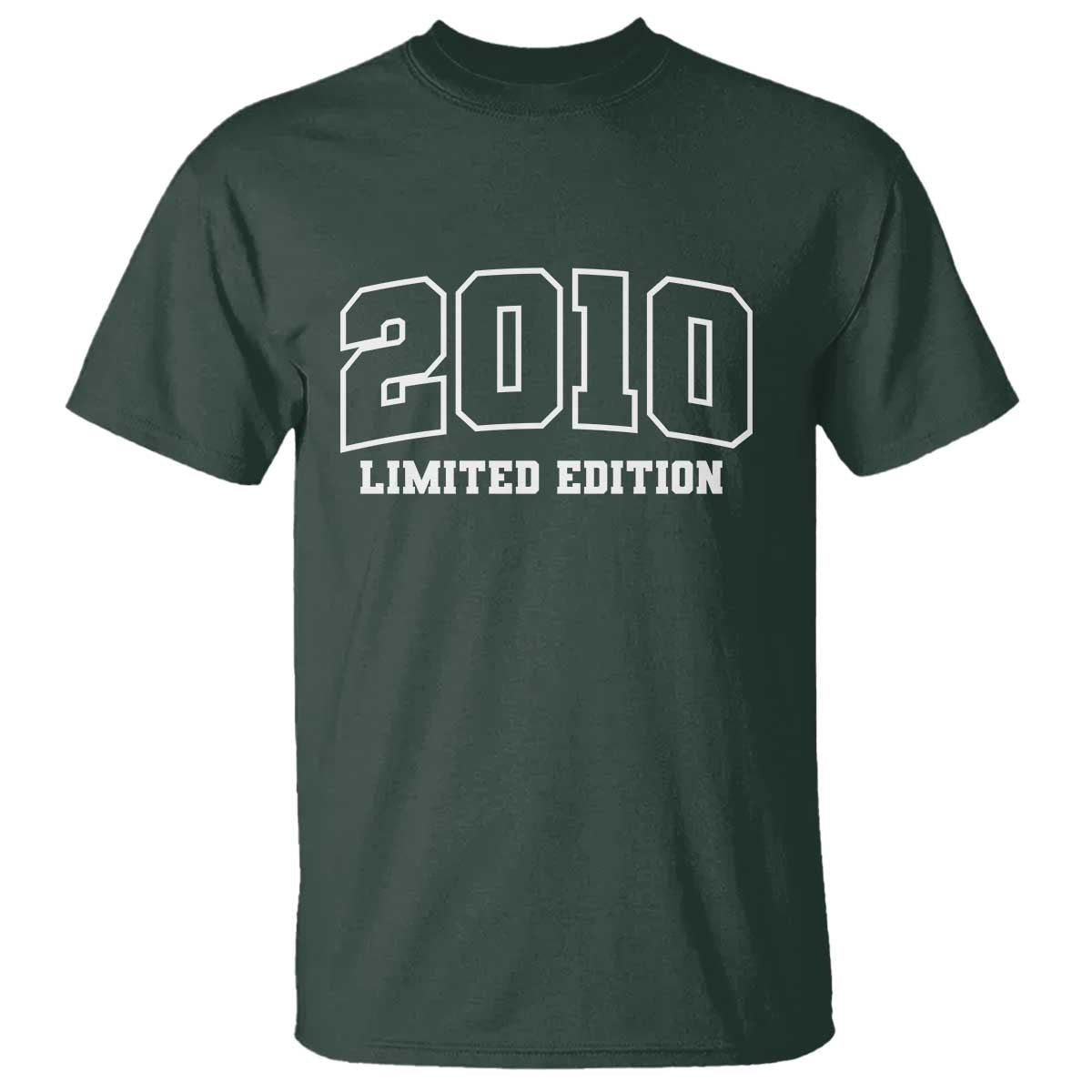 Vintage 2010 Limited Edition T Shirt 16 Year Old Gift Retro Varsity 16th Birthday