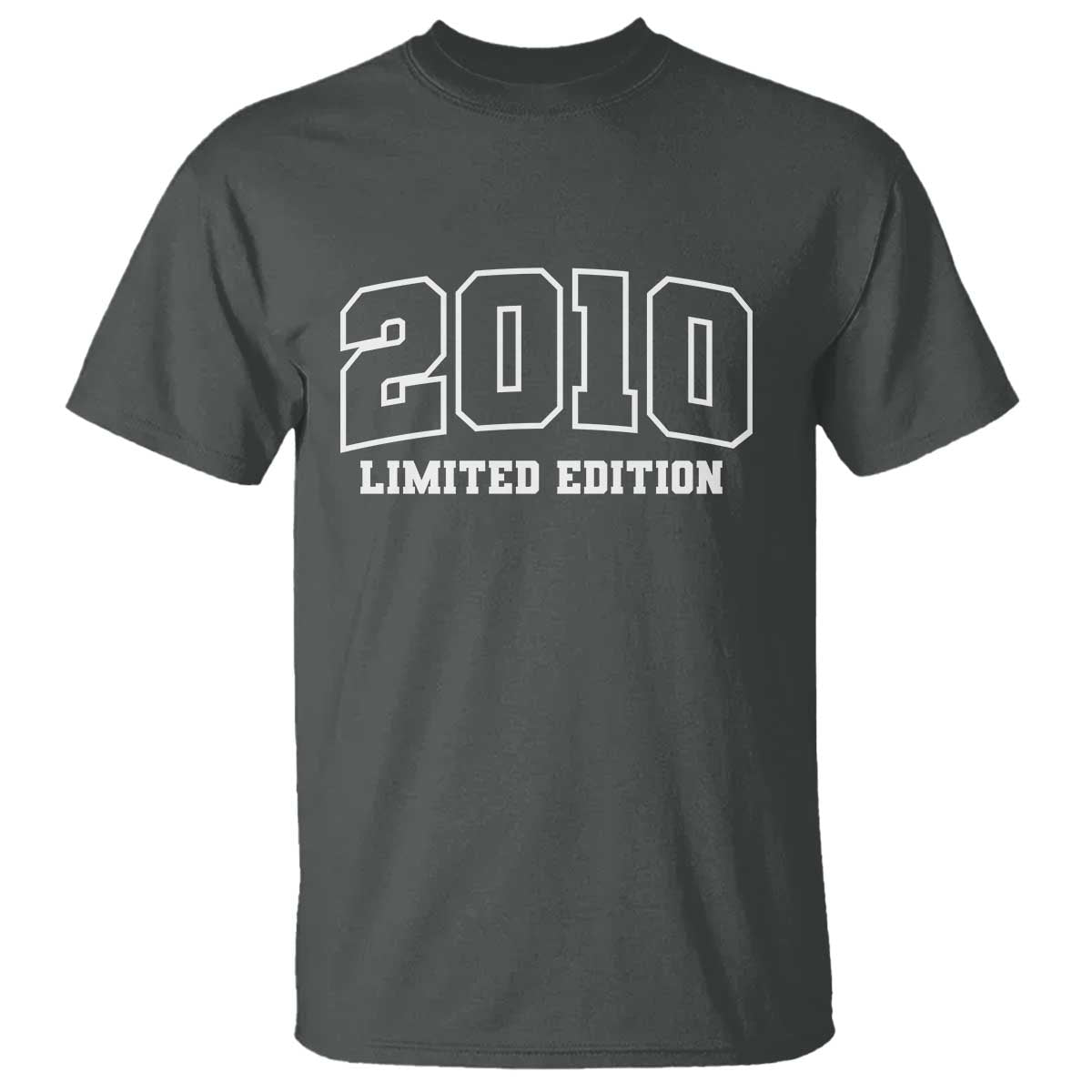 Vintage 2010 Limited Edition T Shirt 16 Year Old Gift Retro Varsity 16th Birthday