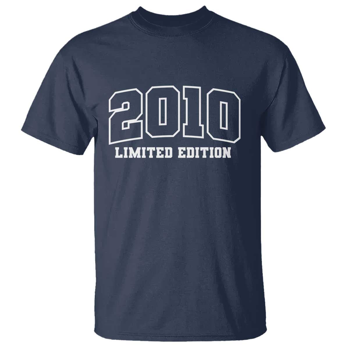 Vintage 2010 Limited Edition T Shirt 16 Year Old Gift Retro Varsity 16th Birthday