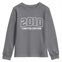 Vintage 2010 Limited Edition Youth Sweatshirt 16 Year Old Gift Retro Varsity 16th Birthday