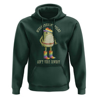 Funny Frog LGBTQ Hoodie Misgenderin Folks Aint Very Cowboy Pride Rainbow