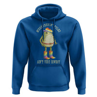 Funny Frog LGBTQ Hoodie Misgenderin Folks Aint Very Cowboy Pride Rainbow
