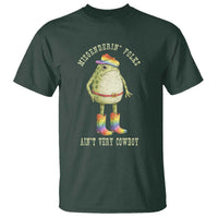 Funny Frog LGBTQ T Shirt Misgenderin Folks Aint Very Cowboy Pride Rainbow