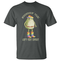 Funny Frog LGBTQ T Shirt Misgenderin Folks Aint Very Cowboy Pride Rainbow