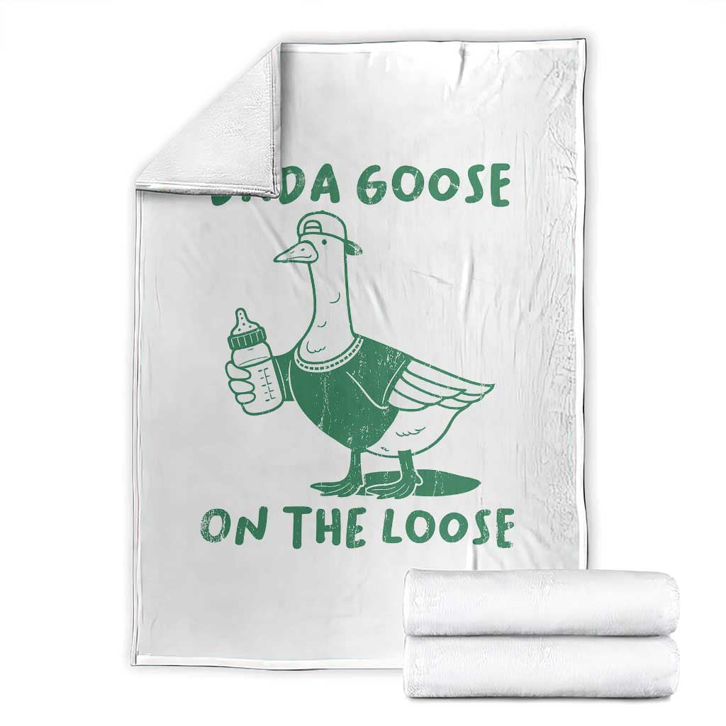 Silly Goose Dad Throw Blanket New Dad Pregnancy Announcement Fathers Day