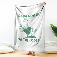Silly Goose Dad Throw Blanket New Dad Pregnancy Announcement Fathers Day