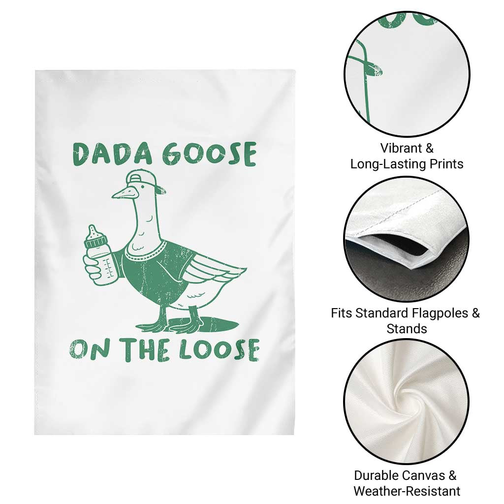 Silly Goose Dad Garden Flag New Dad Pregnancy Announcement Fathers Day