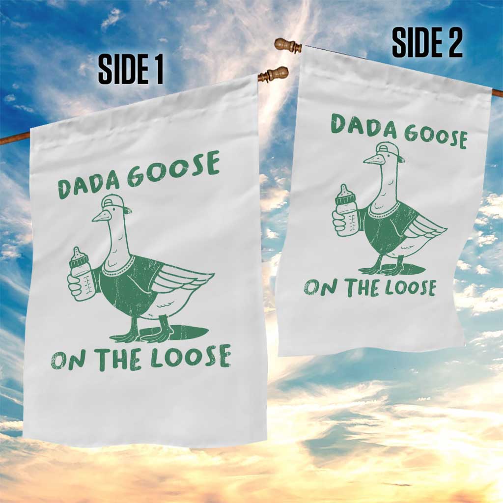Silly Goose Dad Garden Flag New Dad Pregnancy Announcement Fathers Day