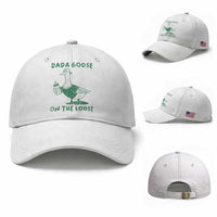 Silly Goose Dad Baseball Cap New Dad Pregnancy Announcement Fathers Day