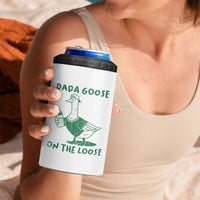 Silly Goose Dad 4 in 1 Can Cooler Tumbler New Dad Pregnancy Announcement Fathers Day