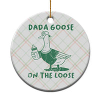 Silly Goose Dad Ceramic Ornament New Dad Pregnancy Announcement Fathers Day
