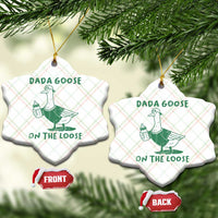 Silly Goose Dad Ceramic Ornament New Dad Pregnancy Announcement Fathers Day